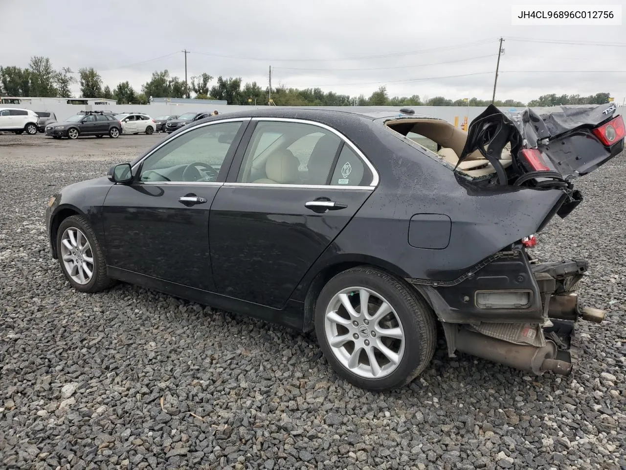 2006 Acura Tsx VIN: JH4CL96896C012756 Lot: 72417244