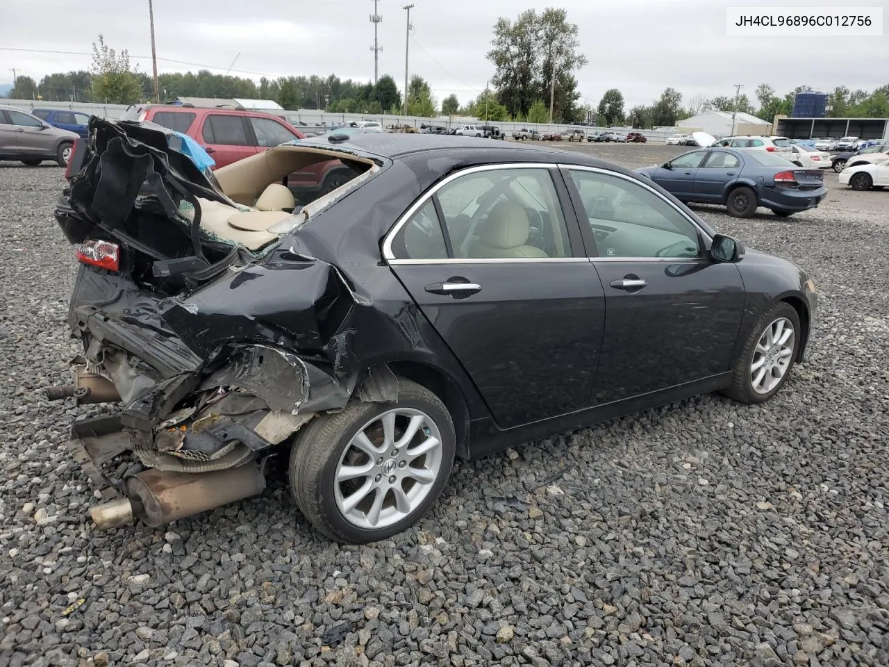 2006 Acura Tsx VIN: JH4CL96896C012756 Lot: 72417244