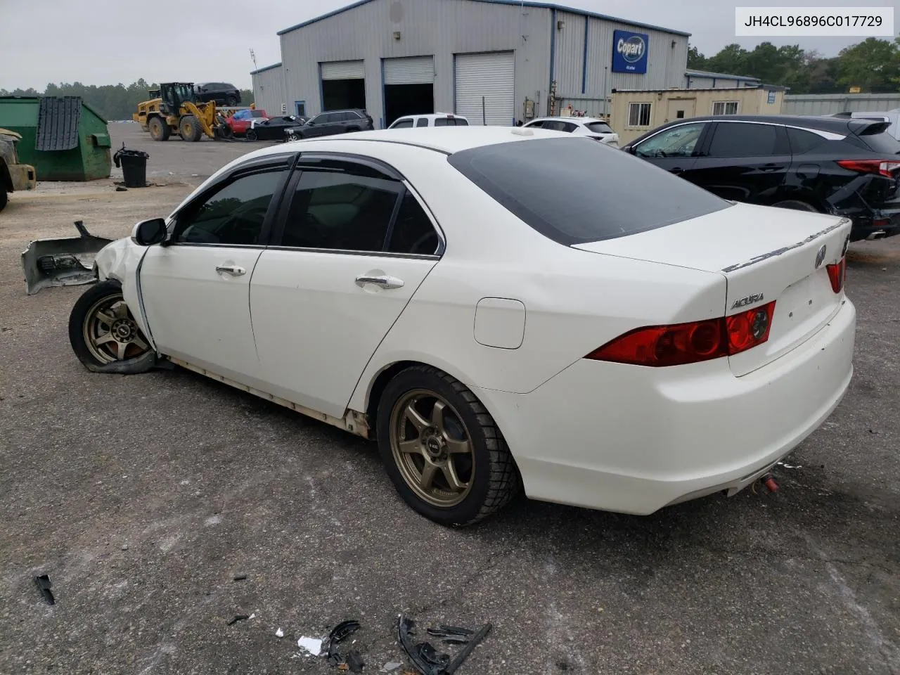 2006 Acura Tsx VIN: JH4CL96896C017729 Lot: 73129694