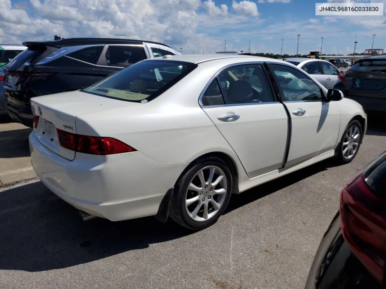 2006 Acura Tsx VIN: JH4CL96816C033830 Lot: 73631034