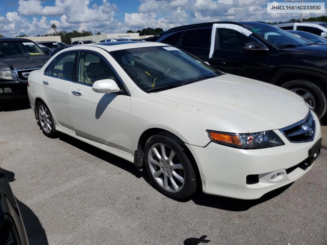 2006 Acura Tsx VIN: JH4CL96816C033830 Lot: 73631034