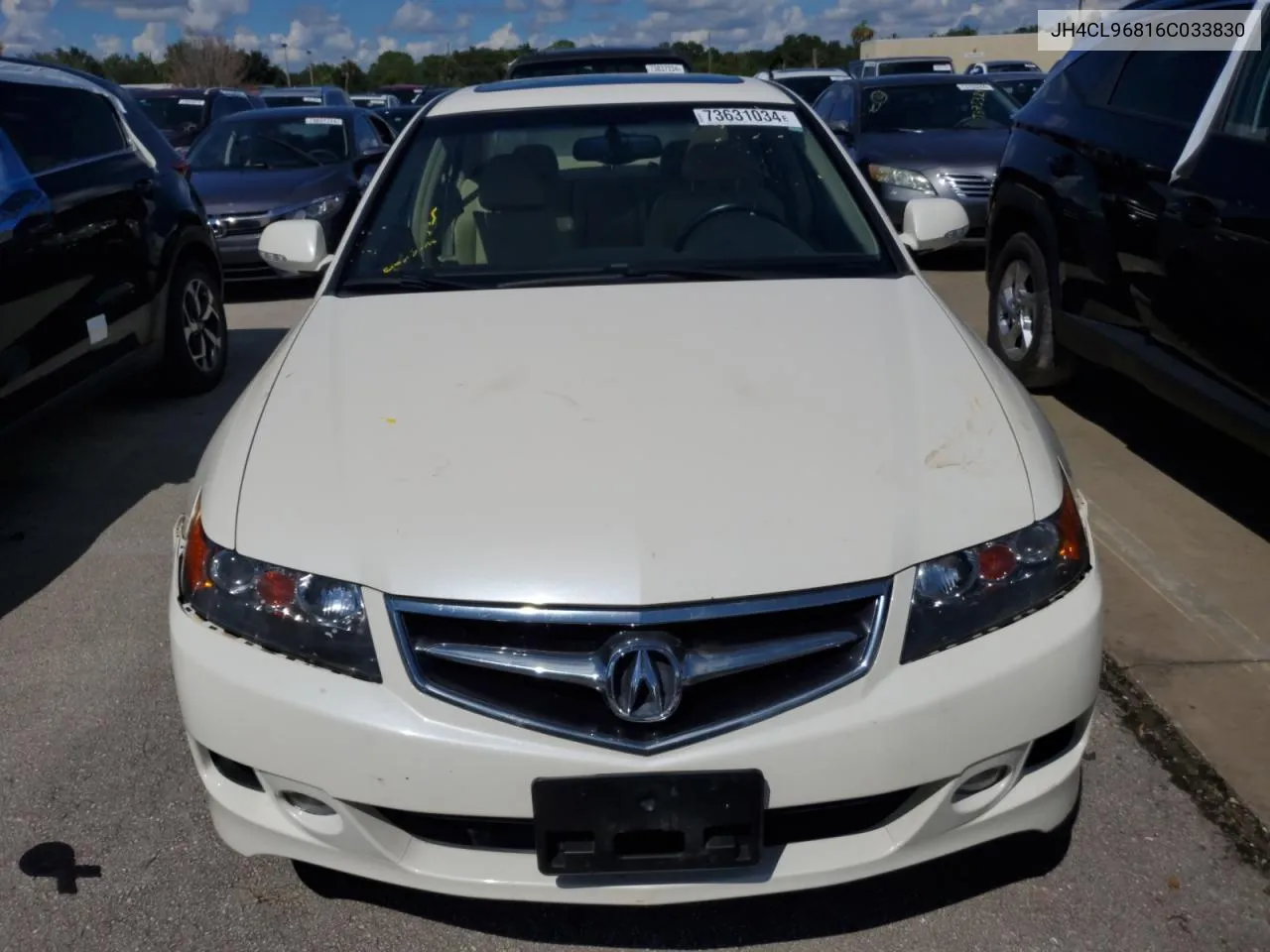 2006 Acura Tsx VIN: JH4CL96816C033830 Lot: 73631034