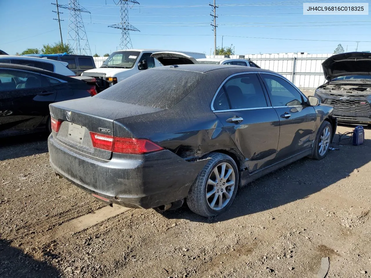 2006 Acura Tsx VIN: JH4CL96816C018325 Lot: 74074454