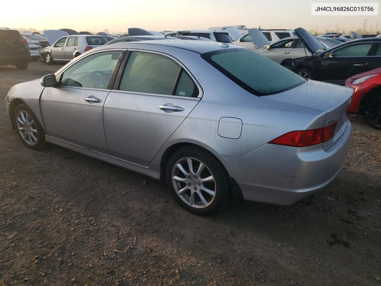 2006 Acura Tsx VIN: JH4CL96826C015756 Lot: 74397464