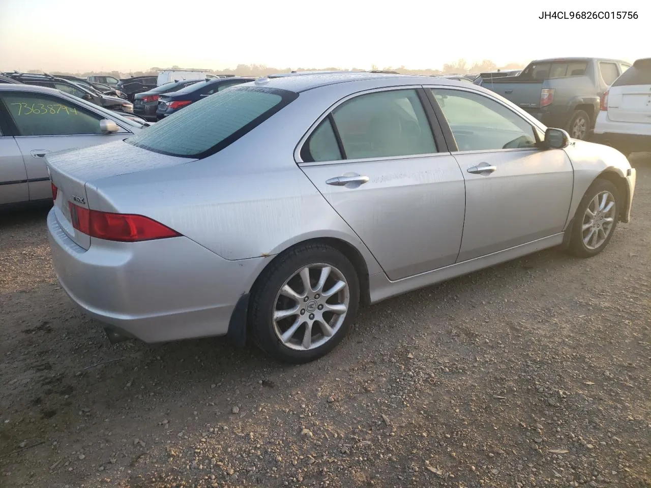 2006 Acura Tsx VIN: JH4CL96826C015756 Lot: 74397464