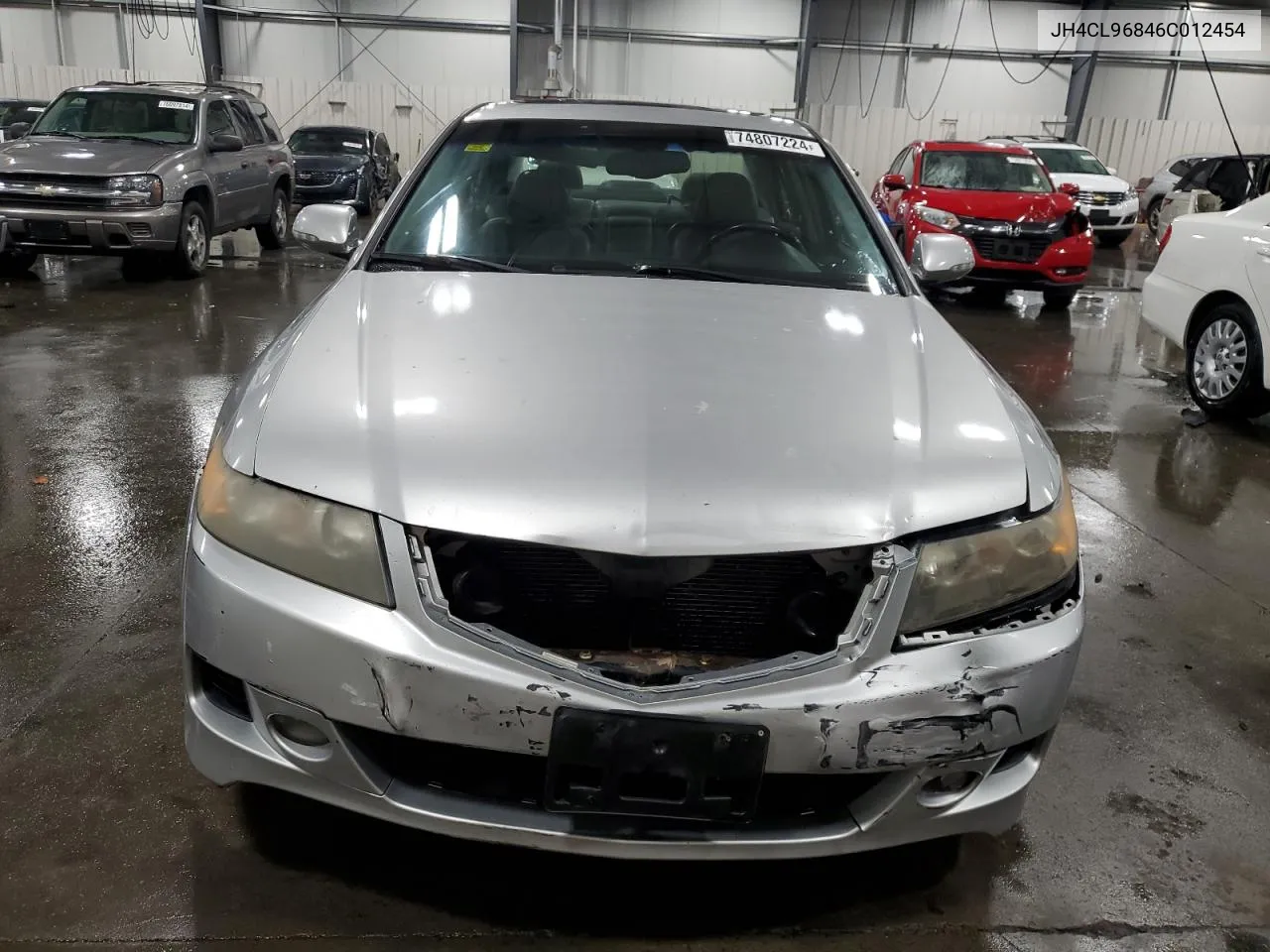 2006 Acura Tsx VIN: JH4CL96846C012454 Lot: 74807224