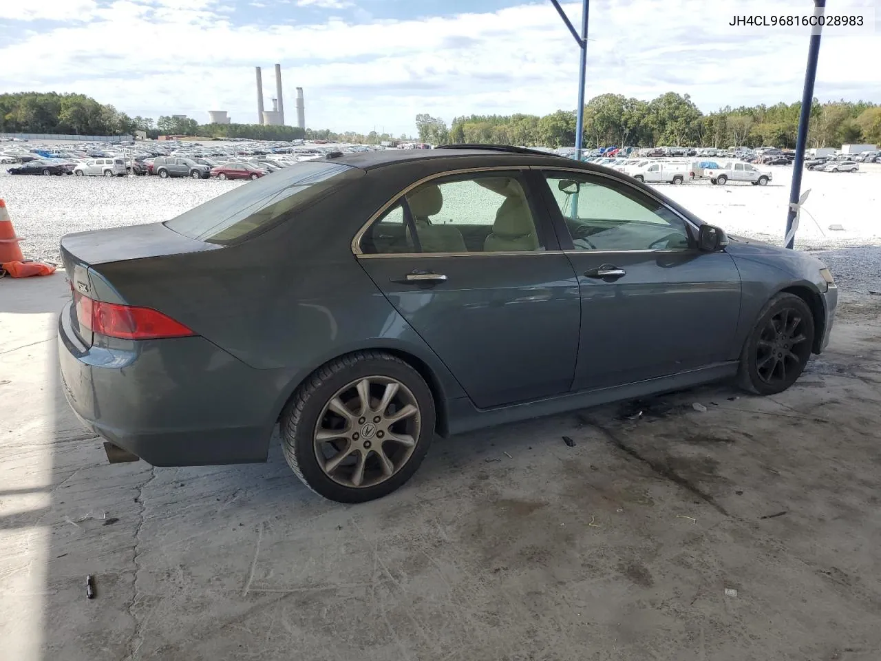 2006 Acura Tsx VIN: JH4CL96816C028983 Lot: 75920164