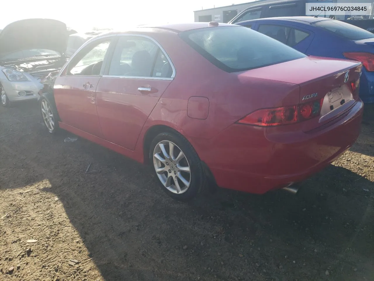 2006 Acura Tsx VIN: JH4CL96976C034845 Lot: 76555904