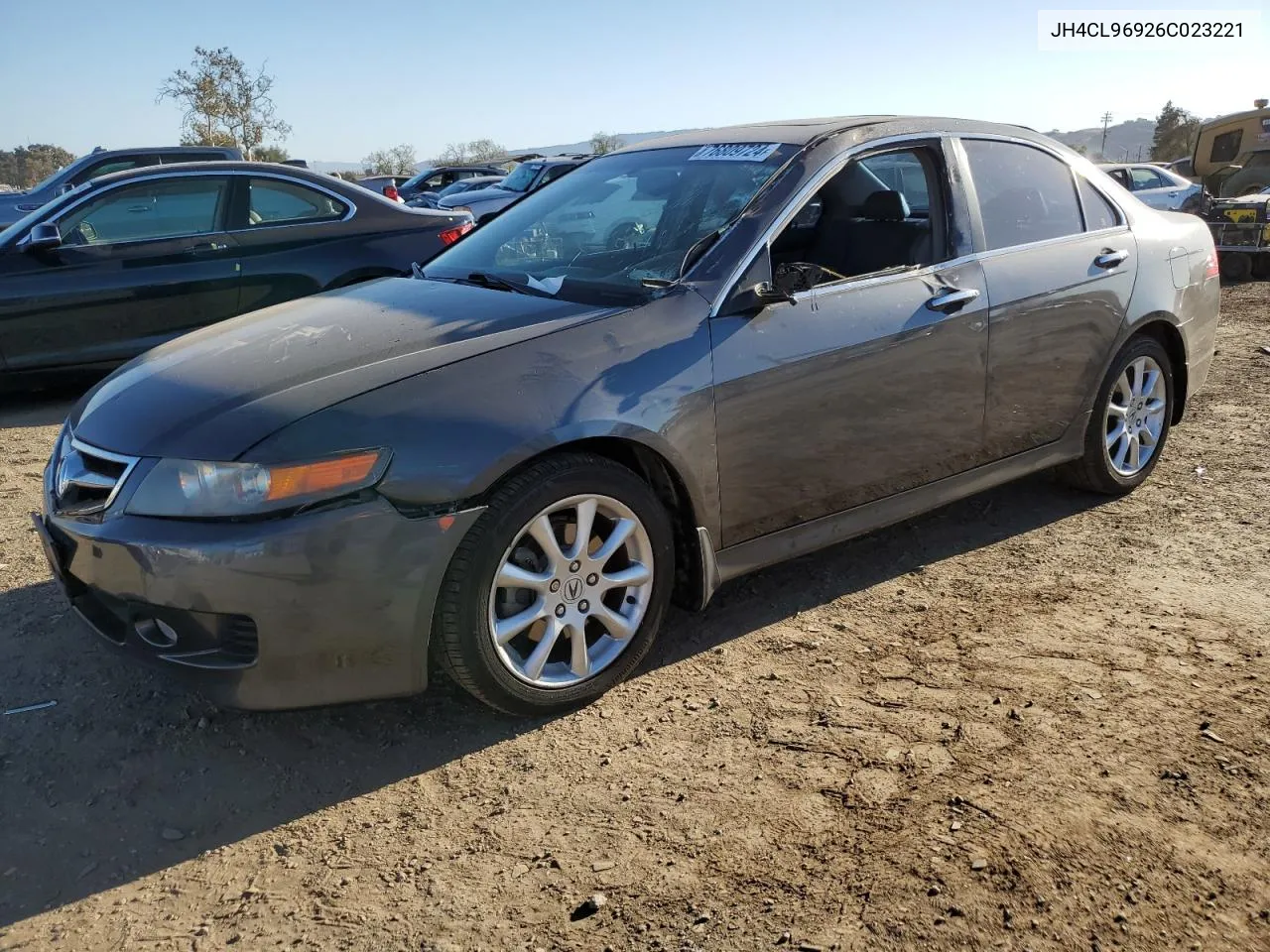 2006 Acura Tsx VIN: JH4CL96926C023221 Lot: 76809724