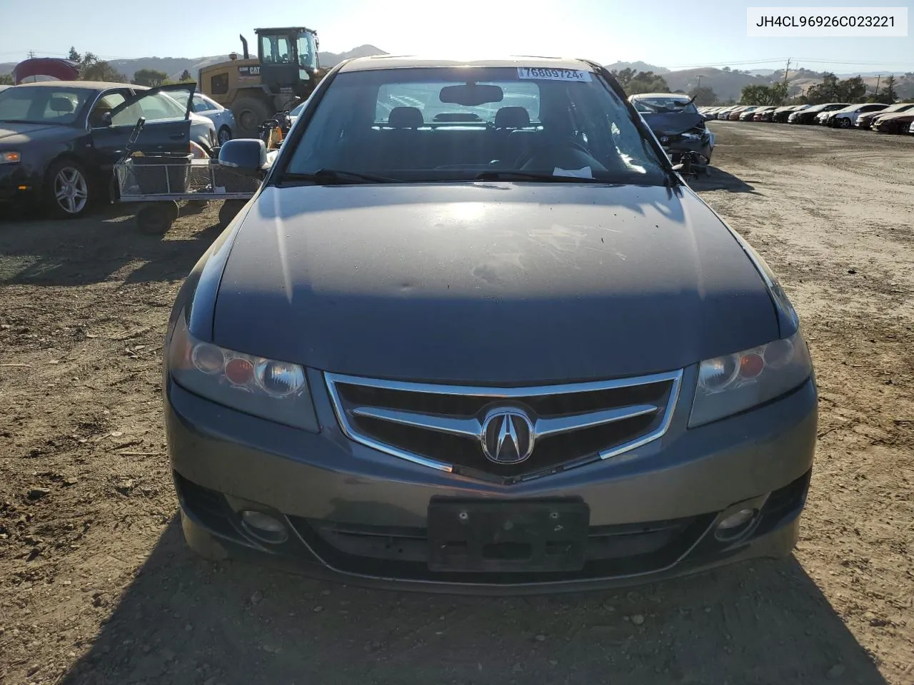 2006 Acura Tsx VIN: JH4CL96926C023221 Lot: 76809724