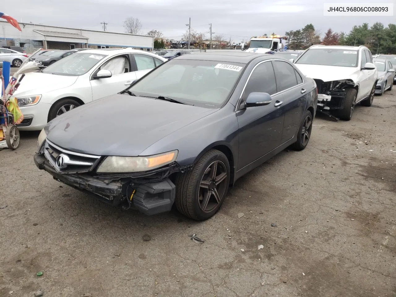 2006 Acura Tsx VIN: JH4CL96806C008093 Lot: 77041344