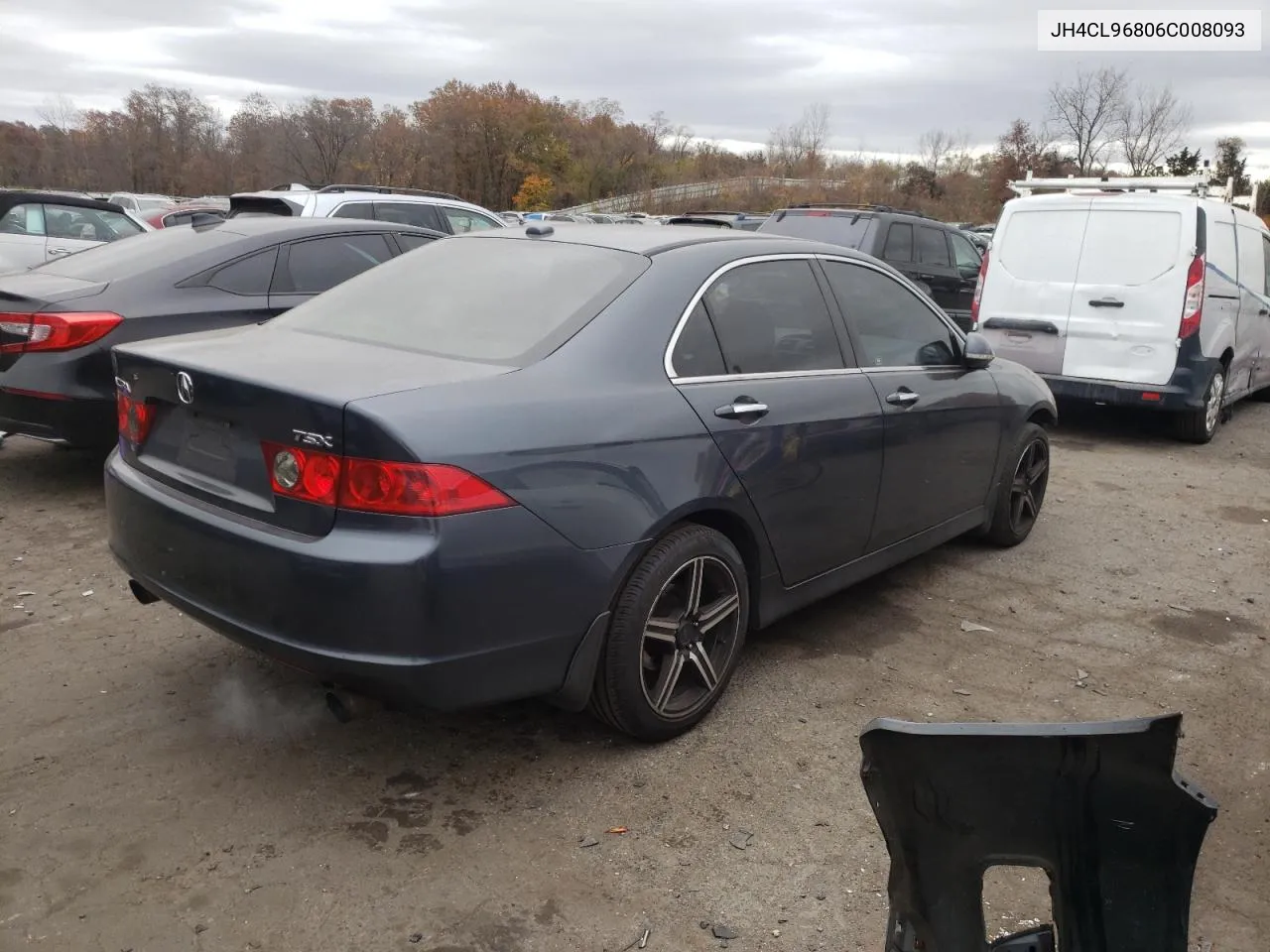 2006 Acura Tsx VIN: JH4CL96806C008093 Lot: 77041344