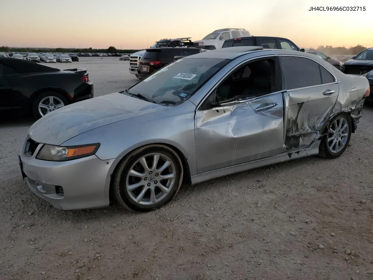 2006 Acura Tsx VIN: JH4CL96966C032715 Lot: 78180304