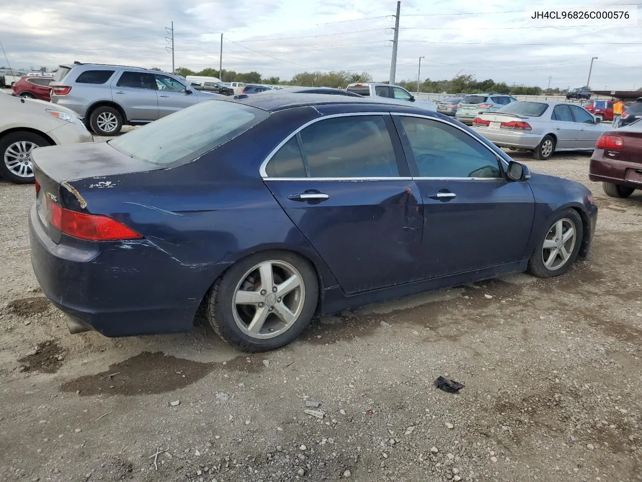 2006 Acura Tsx VIN: JH4CL96826C000576 Lot: 78541034