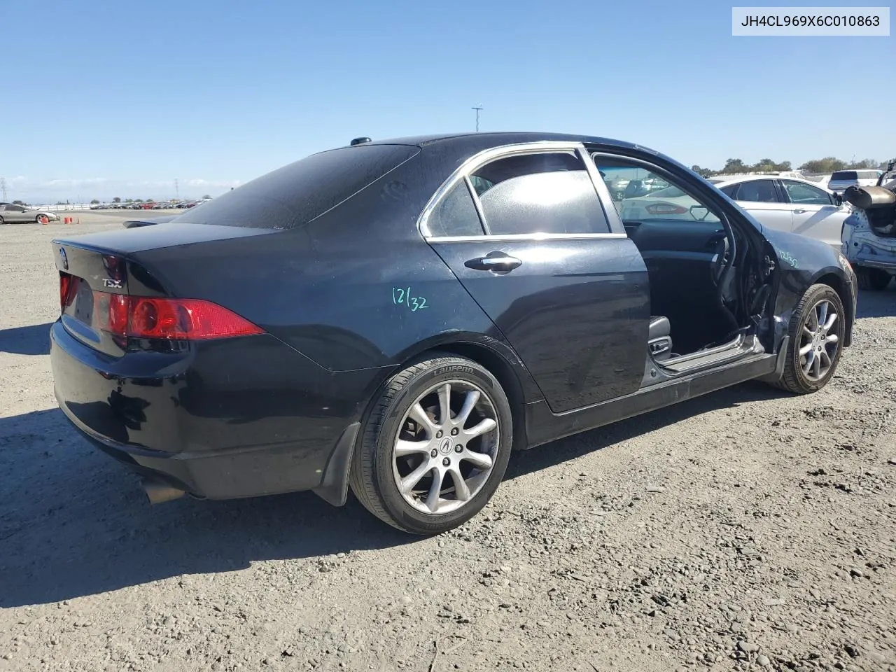 2006 Acura Tsx VIN: JH4CL969X6C010863 Lot: 78548144