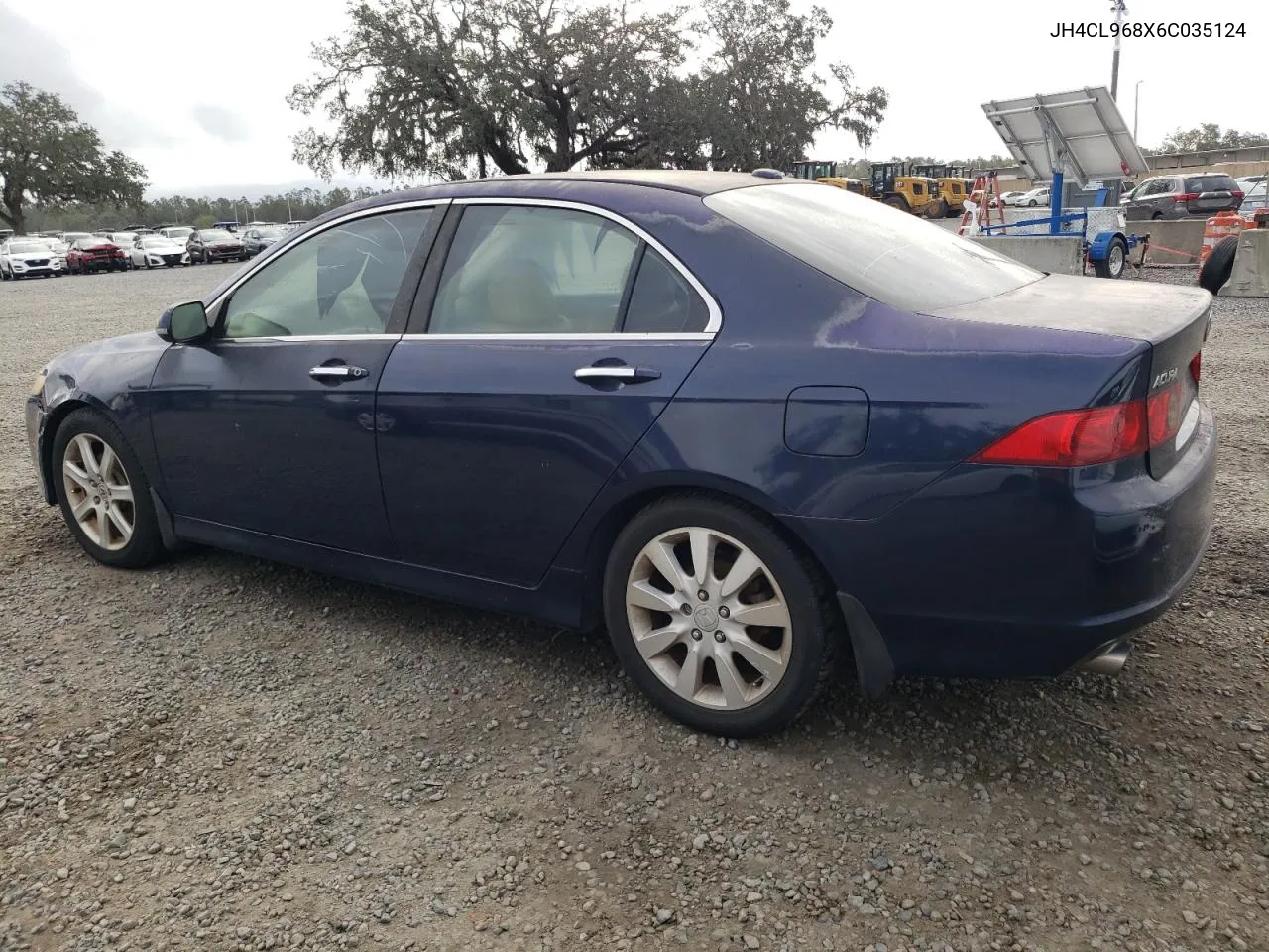 2006 Acura Tsx VIN: JH4CL968X6C035124 Lot: 78842604