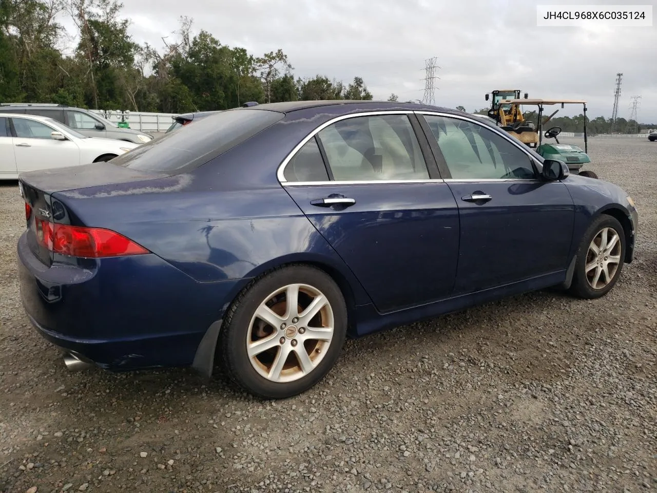 2006 Acura Tsx VIN: JH4CL968X6C035124 Lot: 78842604