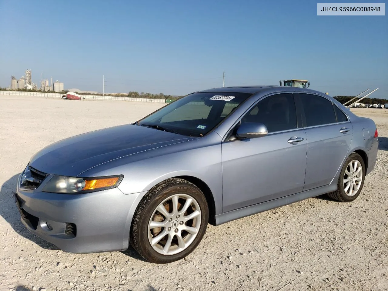 2006 Acura Tsx VIN: JH4CL95966C008948 Lot: 80587774