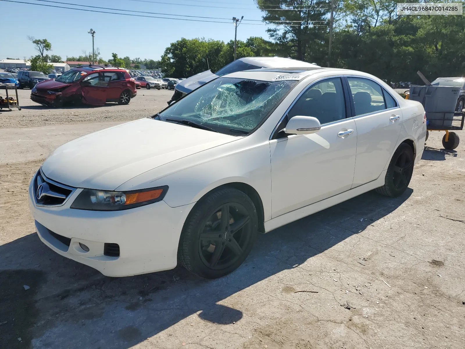 2007 Acura Tsx VIN: JH4CL96847C014285 Lot: 58959744