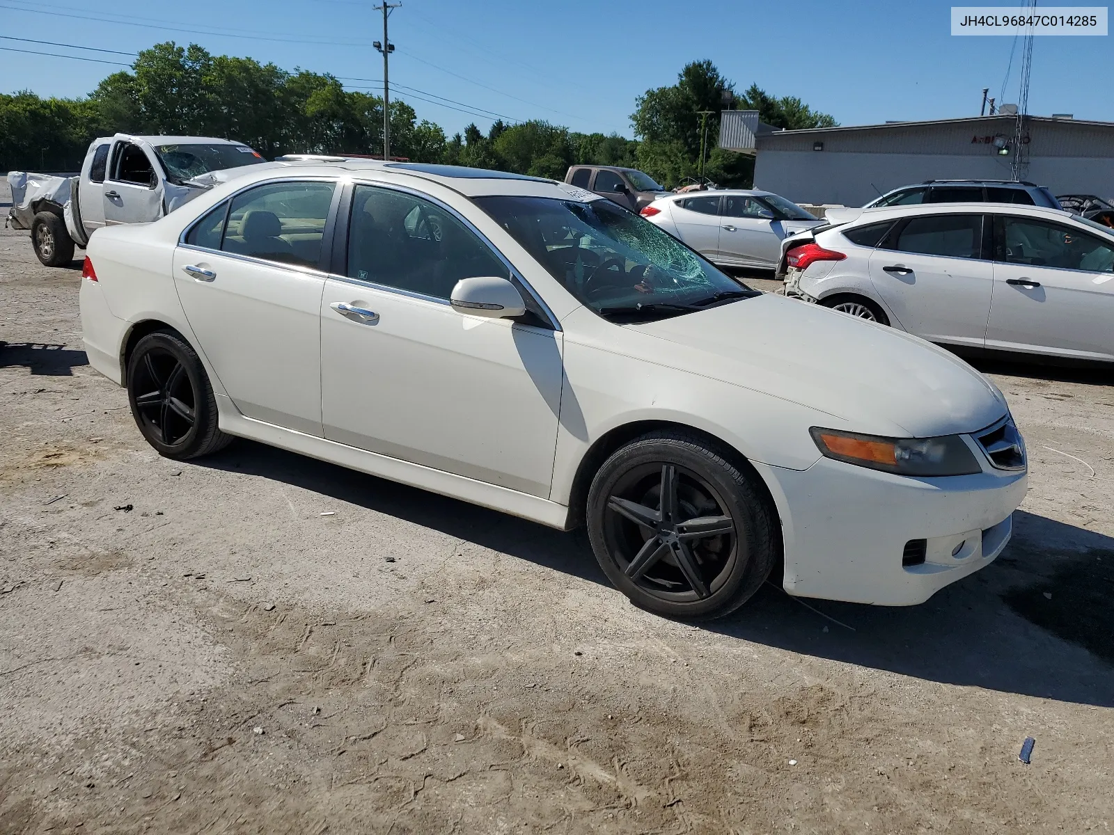 2007 Acura Tsx VIN: JH4CL96847C014285 Lot: 58959744