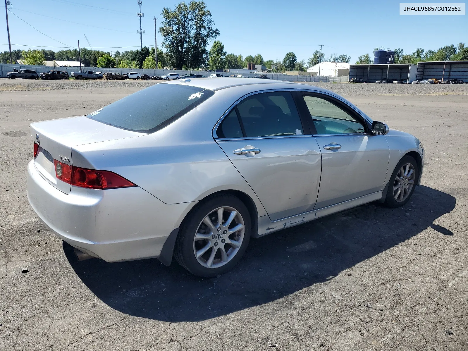 2007 Acura Tsx VIN: JH4CL96857C012562 Lot: 60297504