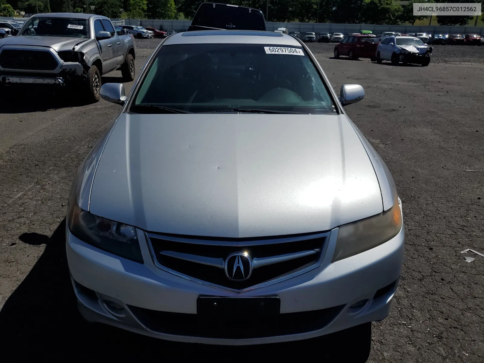 2007 Acura Tsx VIN: JH4CL96857C012562 Lot: 60297504