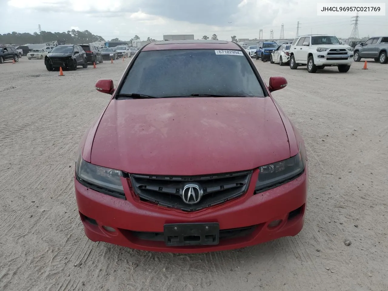 2007 Acura Tsx VIN: JH4CL96957C021769 Lot: 67182994