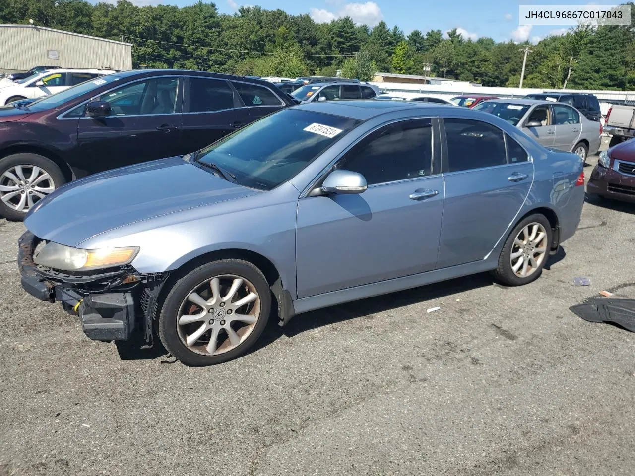 2007 Acura Tsx VIN: JH4CL96867C017043 Lot: 67241524