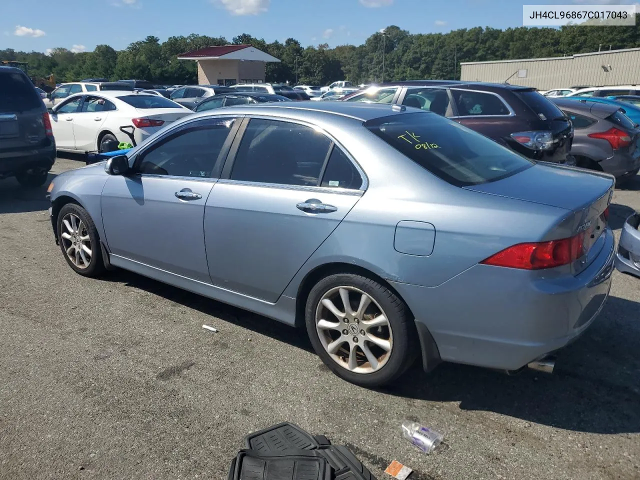 2007 Acura Tsx VIN: JH4CL96867C017043 Lot: 67241524