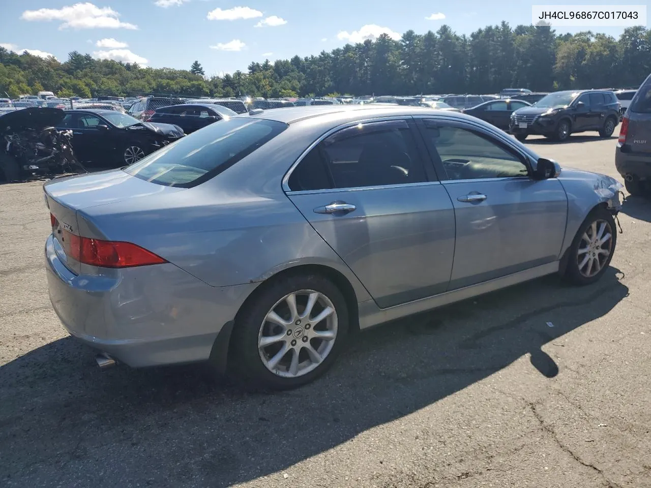 2007 Acura Tsx VIN: JH4CL96867C017043 Lot: 67241524