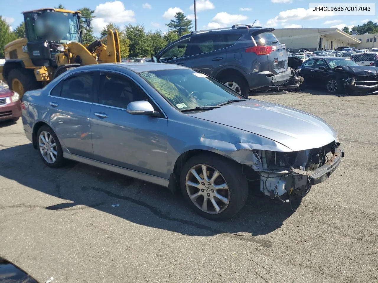 2007 Acura Tsx VIN: JH4CL96867C017043 Lot: 67241524