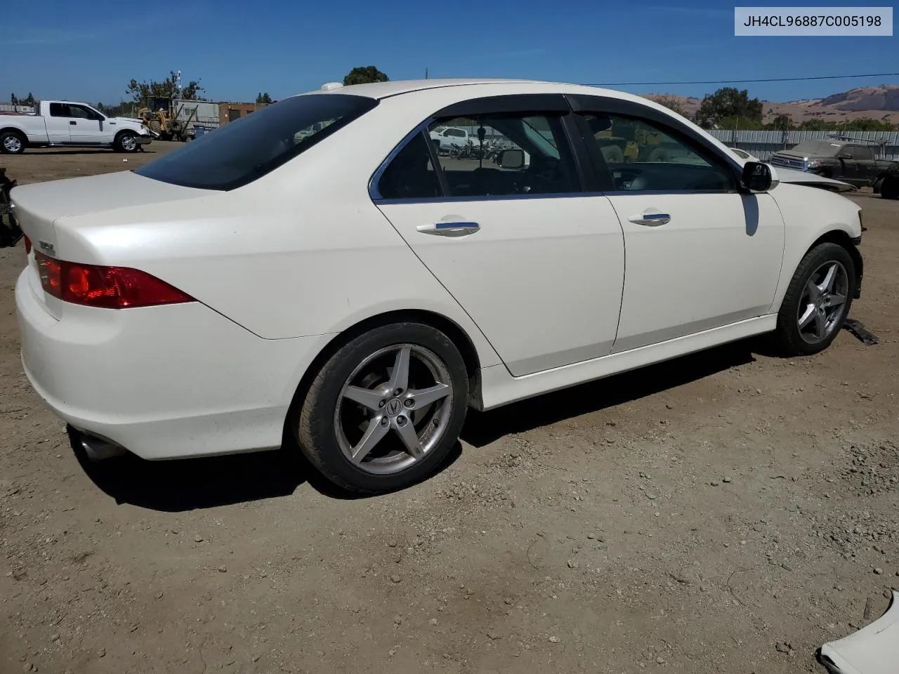 2007 Acura Tsx VIN: JH4CL96887C005198 Lot: 70790984