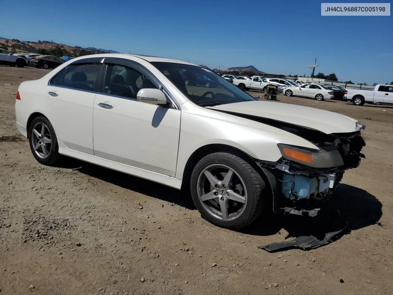 2007 Acura Tsx VIN: JH4CL96887C005198 Lot: 70790984