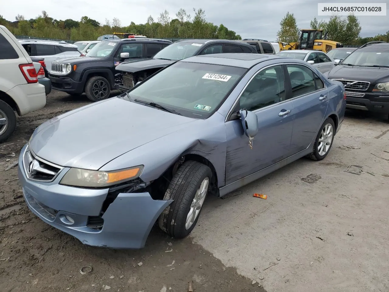 2007 Acura Tsx VIN: JH4CL96857C016028 Lot: 73212544