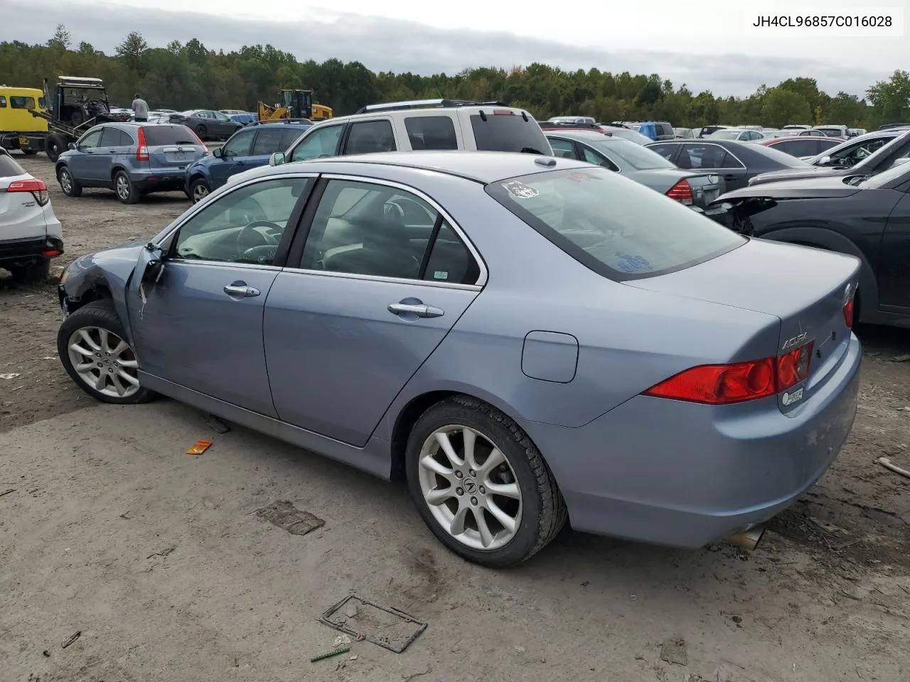 2007 Acura Tsx VIN: JH4CL96857C016028 Lot: 73212544