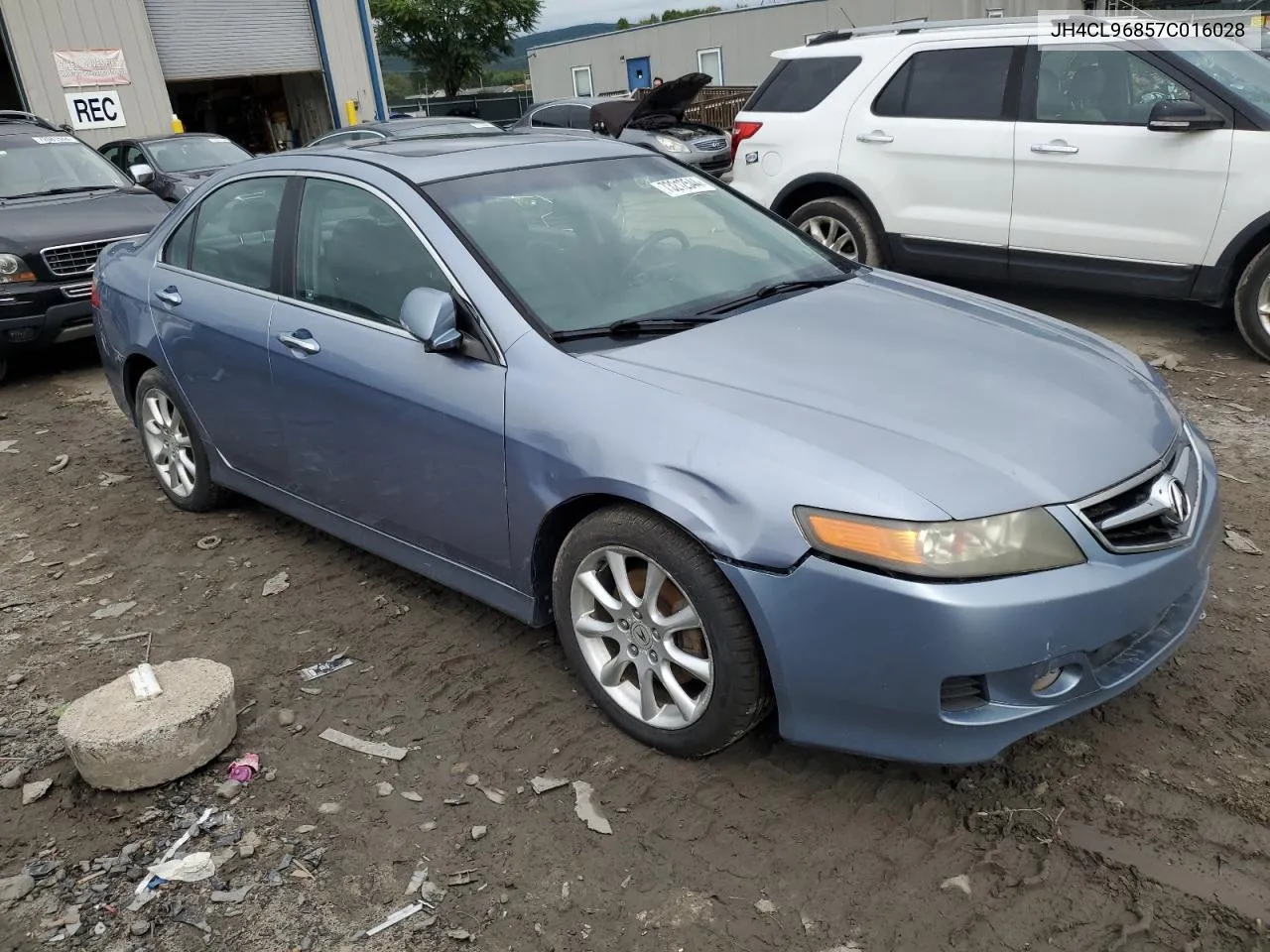 2007 Acura Tsx VIN: JH4CL96857C016028 Lot: 73212544