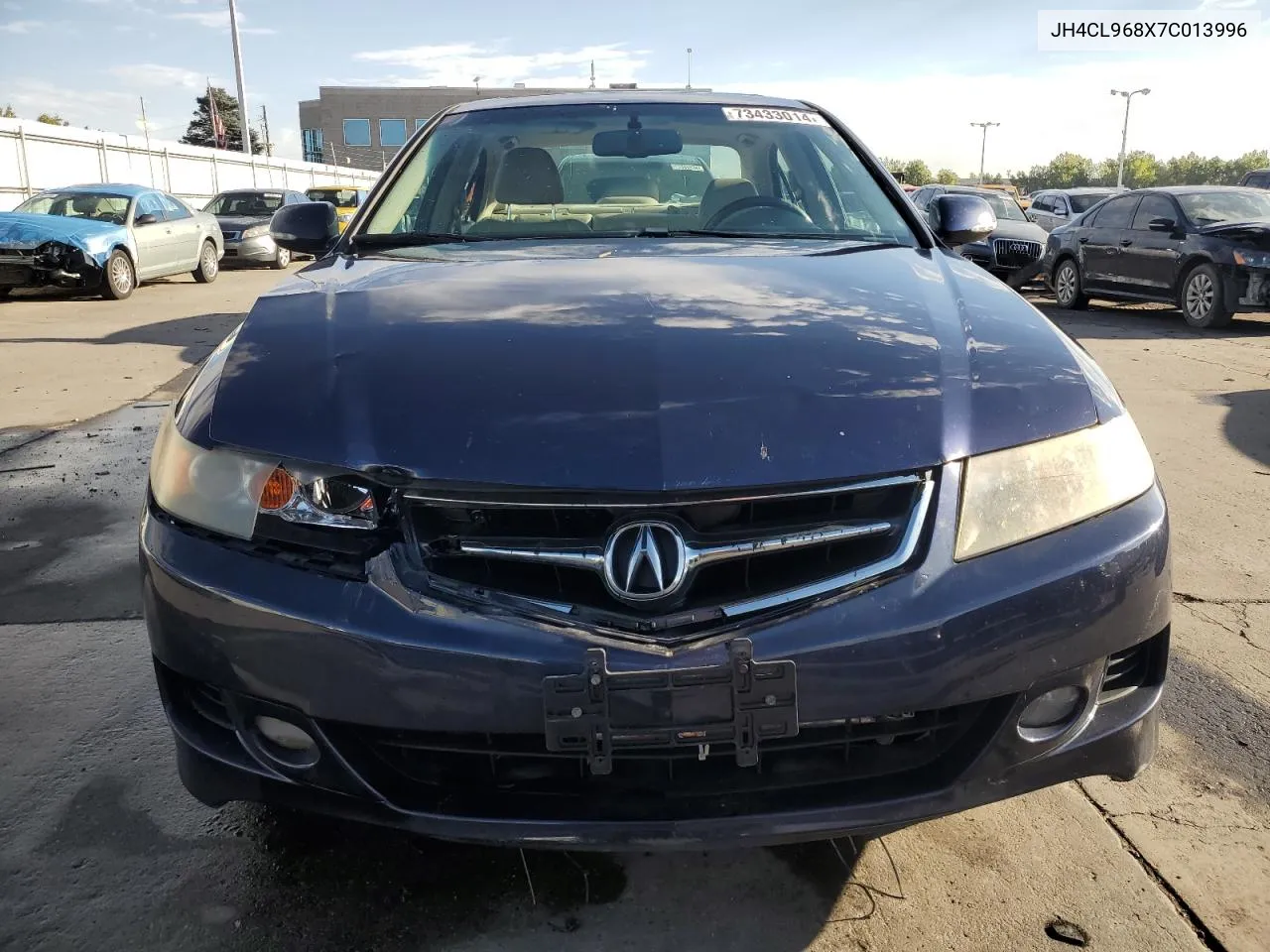 2007 Acura Tsx VIN: JH4CL968X7C013996 Lot: 73433014