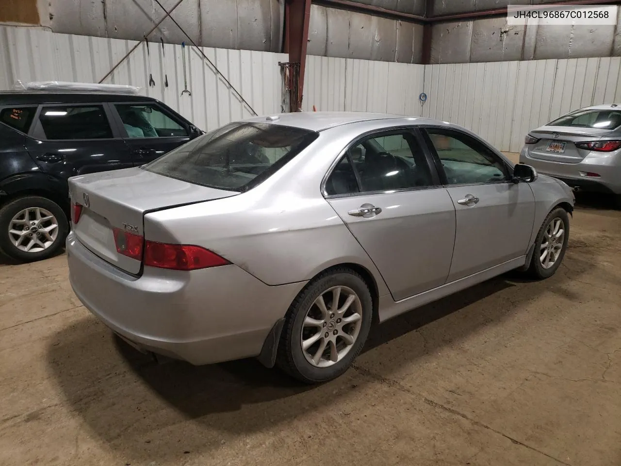 2007 Acura Tsx VIN: JH4CL96867C012568 Lot: 73750604