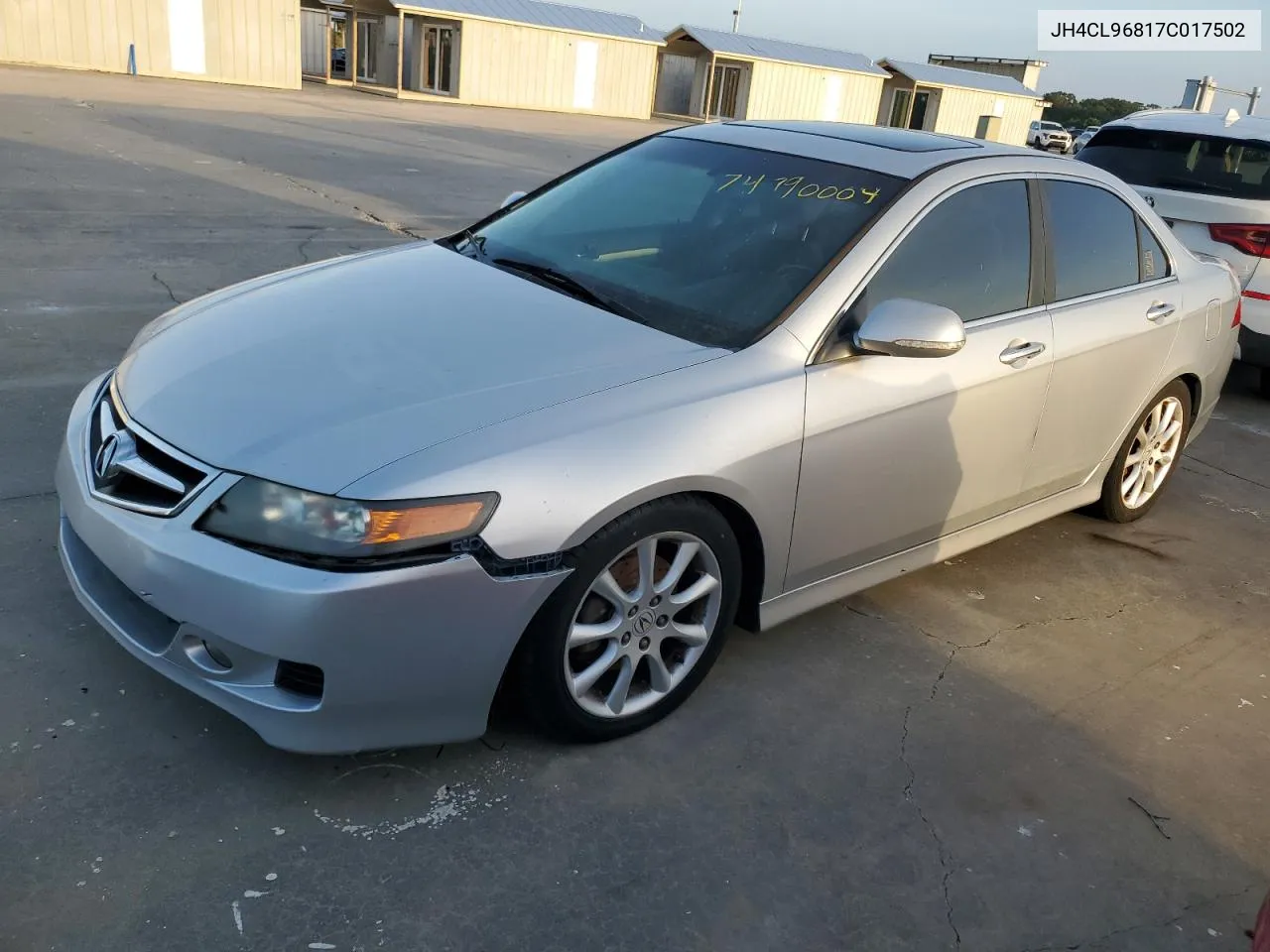 2007 Acura Tsx VIN: JH4CL96817C017502 Lot: 74790004