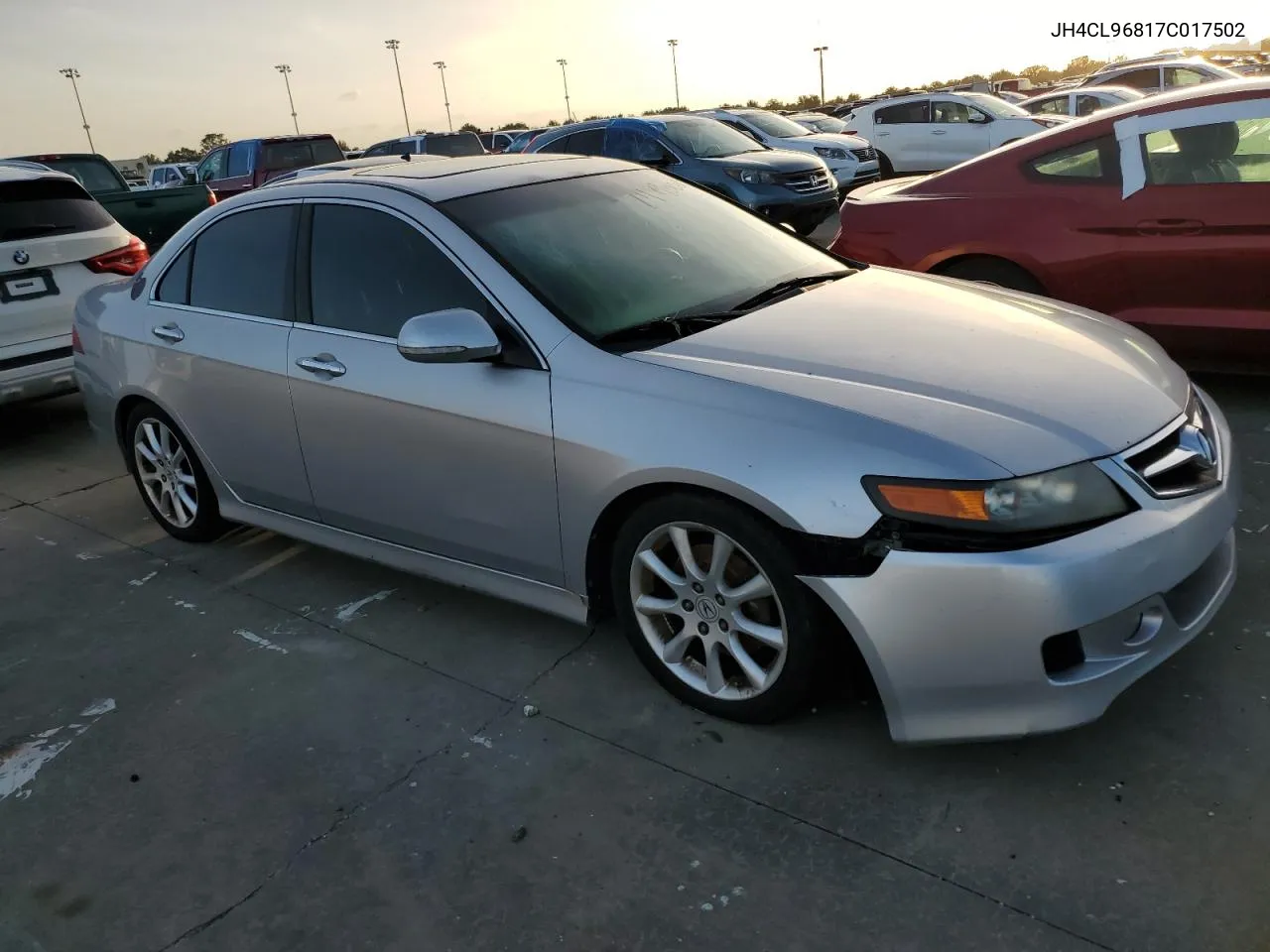 2007 Acura Tsx VIN: JH4CL96817C017502 Lot: 74790004