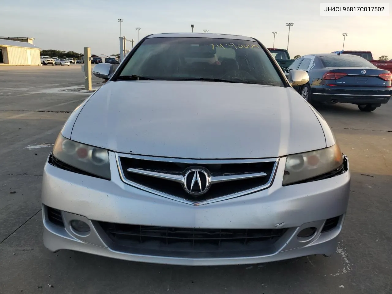 2007 Acura Tsx VIN: JH4CL96817C017502 Lot: 74790004