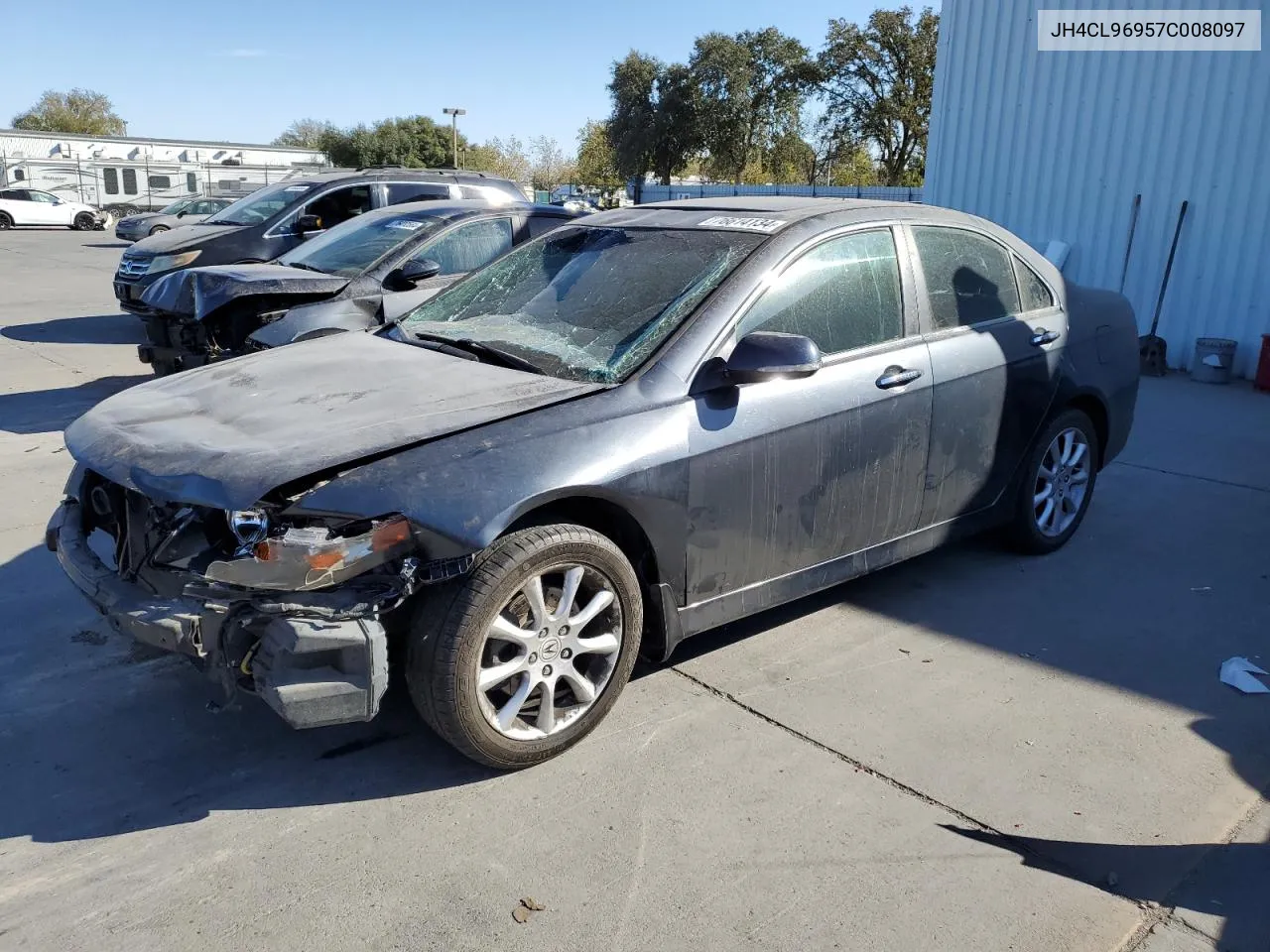 2007 Acura Tsx VIN: JH4CL96957C008097 Lot: 76614134