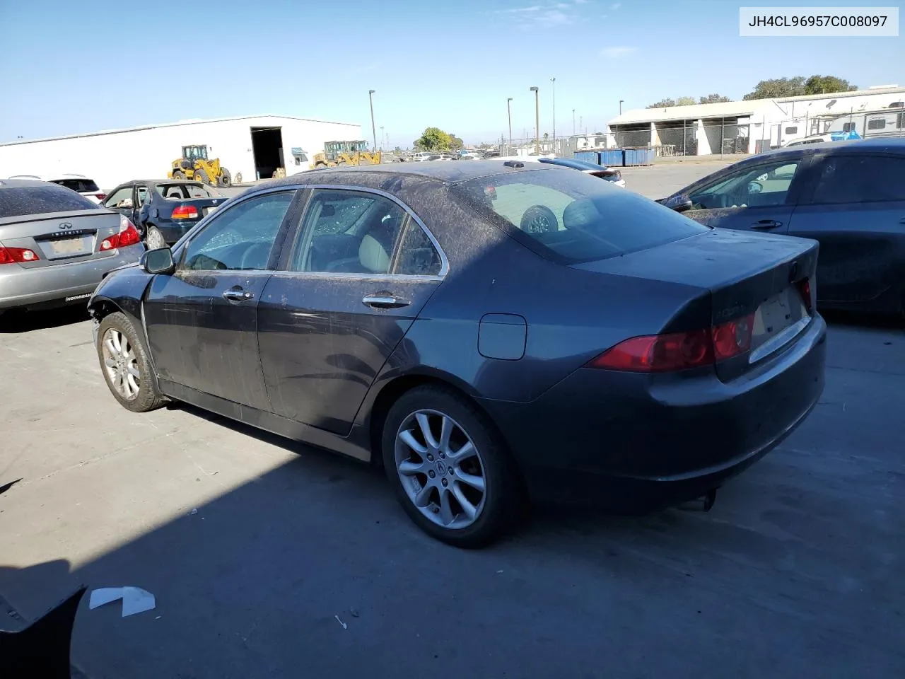 2007 Acura Tsx VIN: JH4CL96957C008097 Lot: 76614134