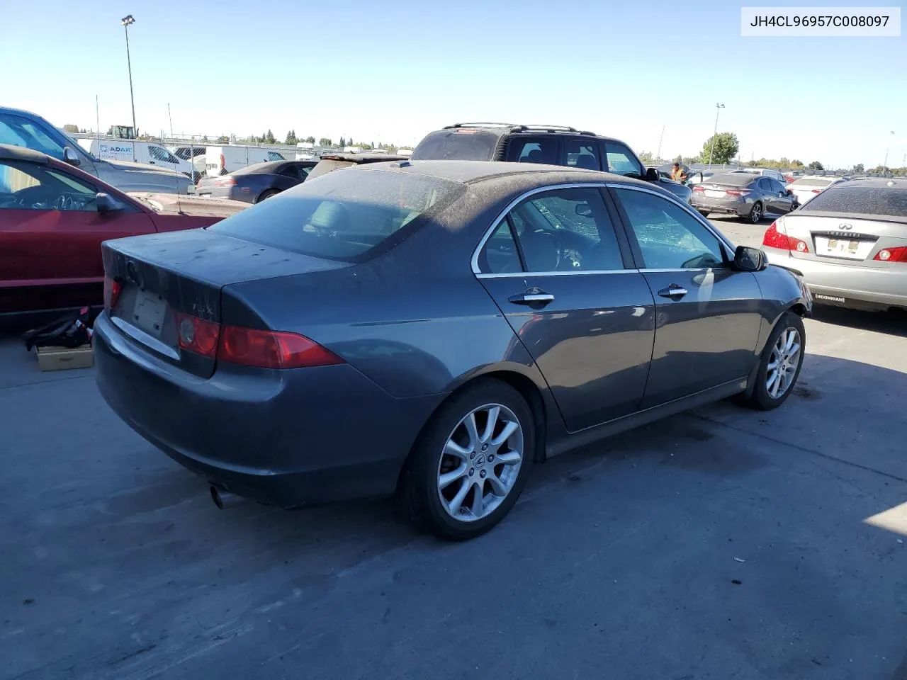 2007 Acura Tsx VIN: JH4CL96957C008097 Lot: 76614134