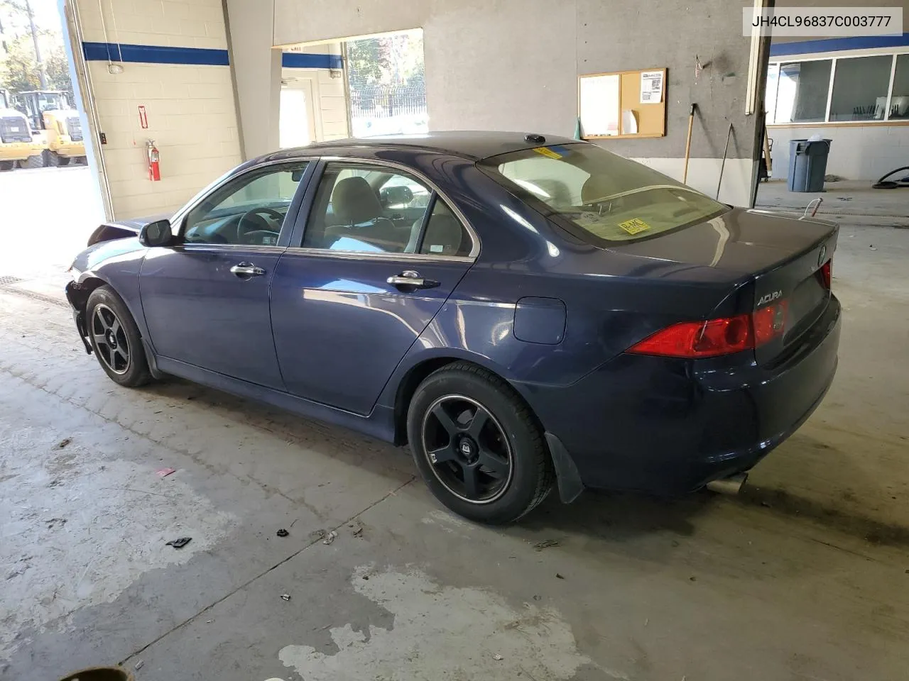 2007 Acura Tsx VIN: JH4CL96837C003777 Lot: 76674024