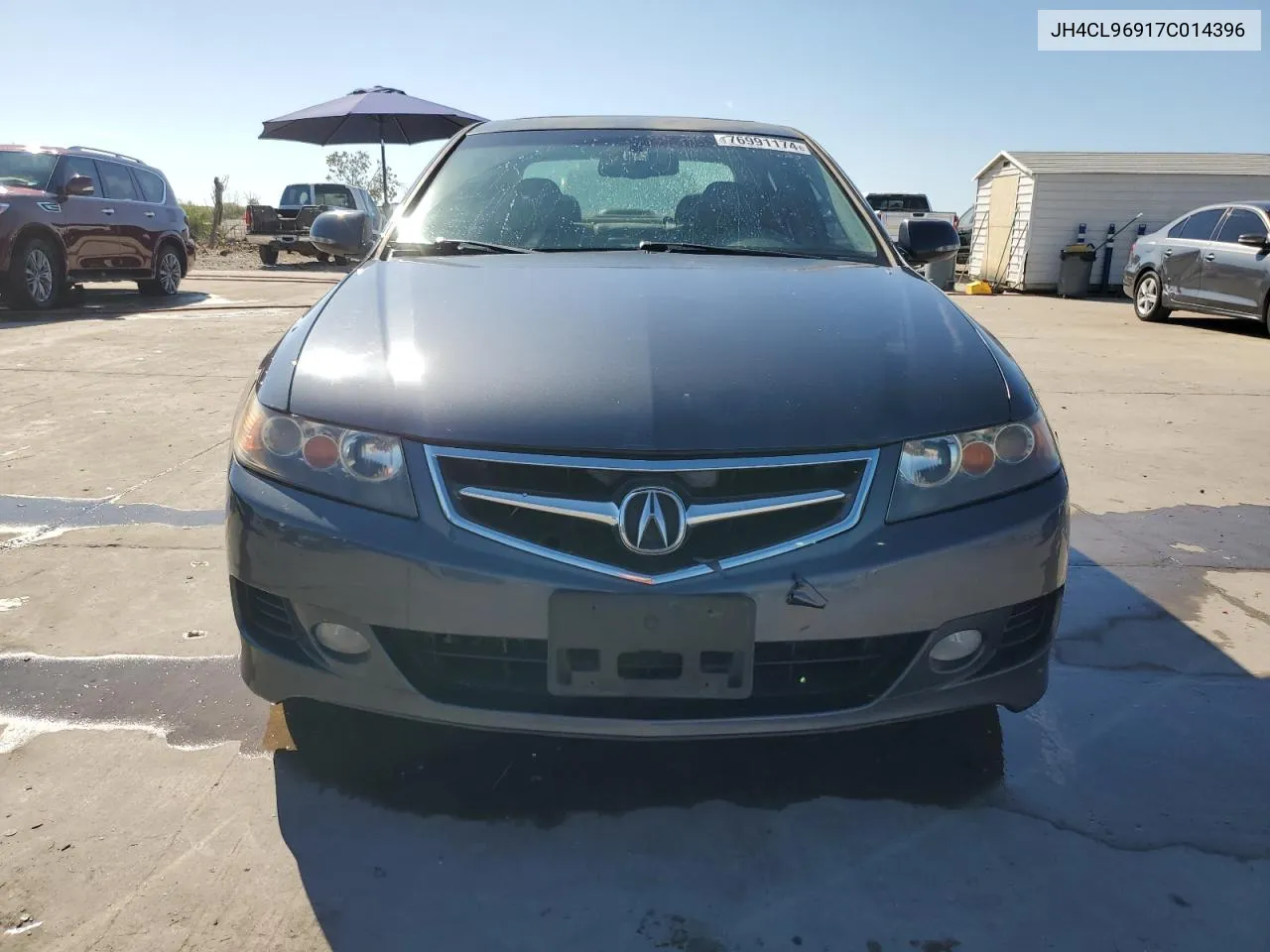 2007 Acura Tsx VIN: JH4CL96917C014396 Lot: 76991174