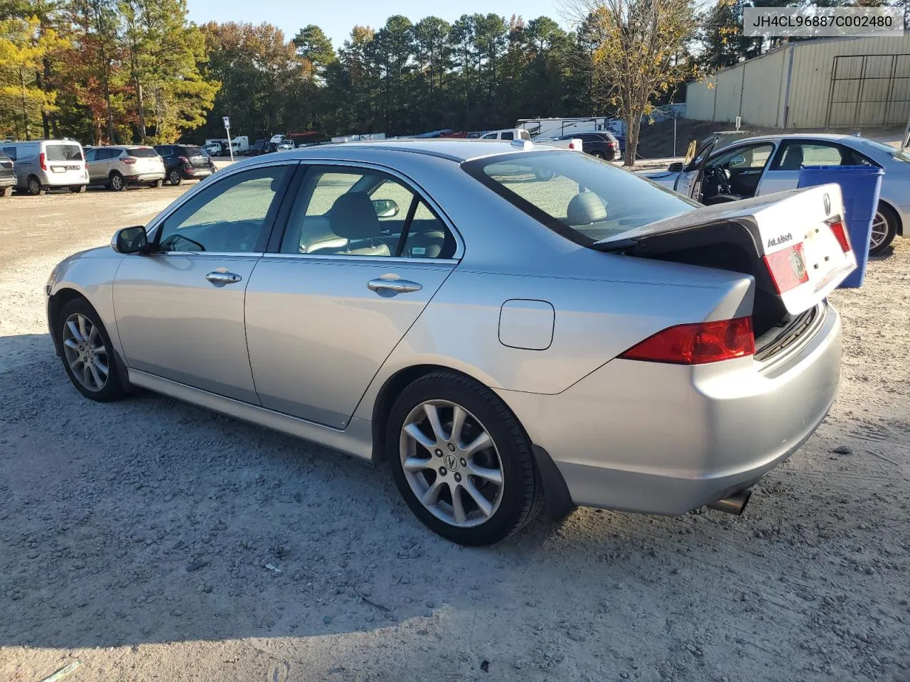 2007 Acura Tsx VIN: JH4CL96887C002480 Lot: 77534234