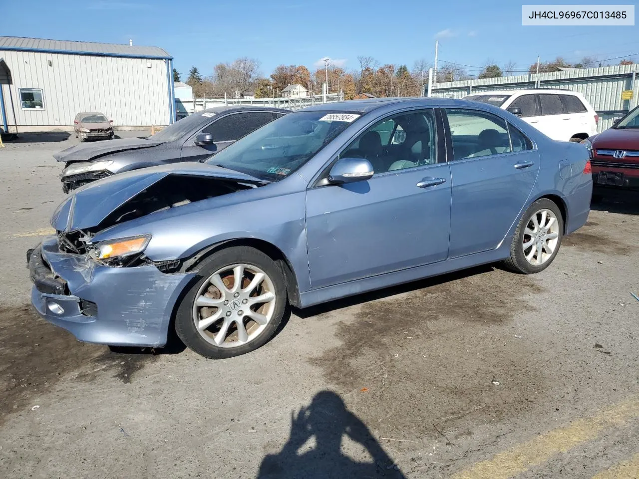 2007 Acura Tsx VIN: JH4CL96967C013485 Lot: 78852854