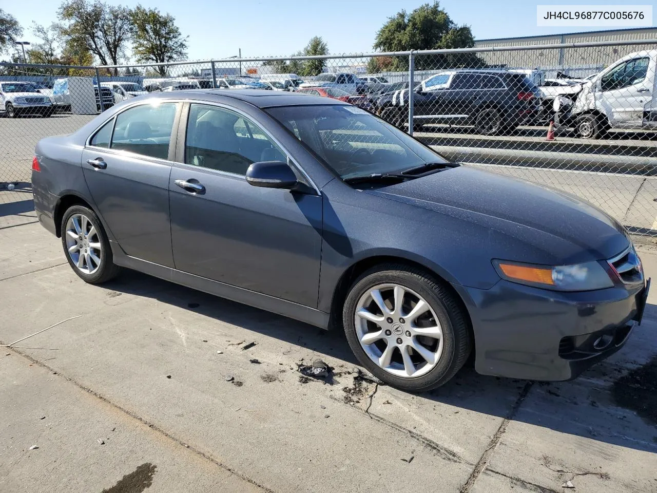 2007 Acura Tsx VIN: JH4CL96877C005676 Lot: 78957454