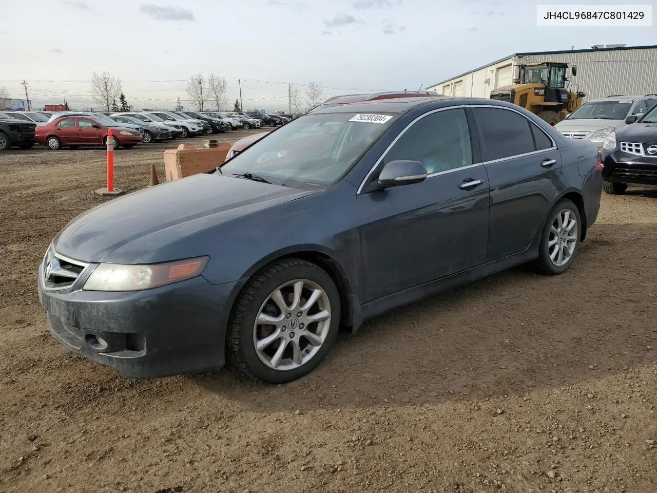 2007 Acura Tsx VIN: JH4CL96847C801429 Lot: 79230304